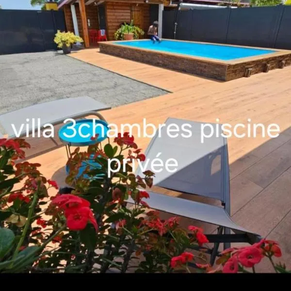 Les cocotiers d'Aladya，位于拉芒坦的酒店