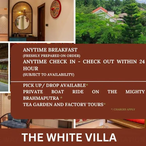 The White Villa- A Luxurious stay rooted in tradition，位于焦尔哈德的酒店