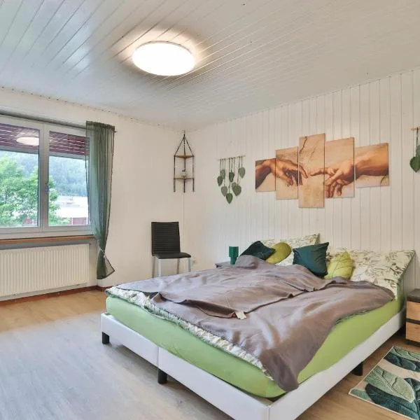 Wohlfühlwohnung nahe Basel und der Natur des Jura，位于Liesberg的酒店