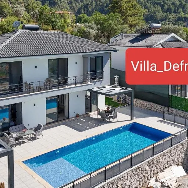 Villa DeFnE Fethiye，位于费特希耶的酒店