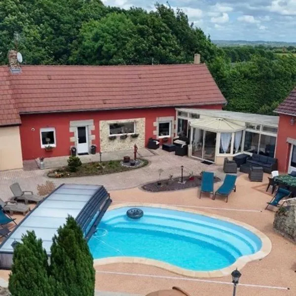 La villa du fresneaux，位于Aunou-sur-Orne的酒店