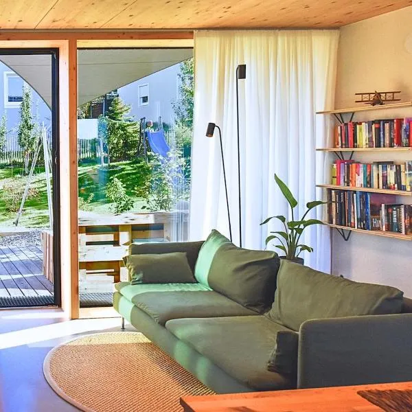 Rückzugsort in modernem Holzhaus，位于Egglham的酒店