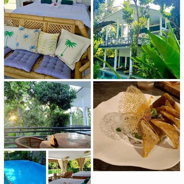 Skylodge B&B - Bali Jungle Retreat with Fine Dining & Eco Pool，位于Bukti的酒店