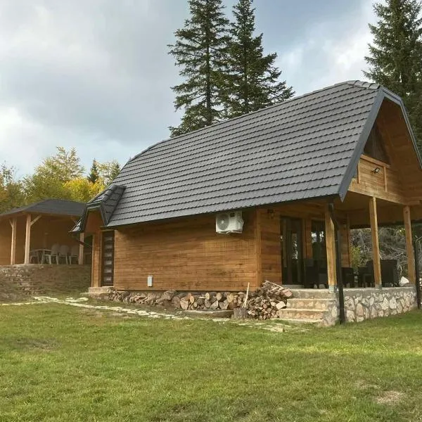 Brvnara Šapat Borova Tara，位于Sekulić 的酒店