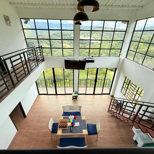 Casa Mirador de la Montaña - Campestre - Villa de Leiva - Moniquira，位于Santa Sofía的酒店