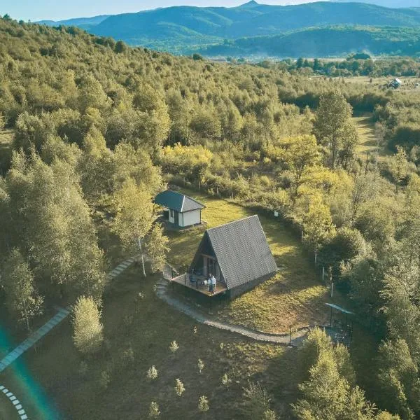 Dobrede - будиночки під лісом，位于Dubrynychi的酒店