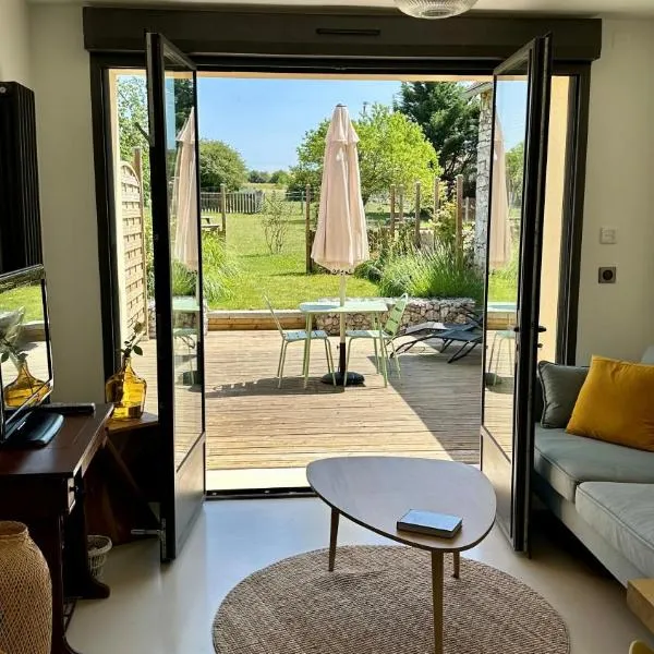 Appartement cosy N3 à 3 min de Giverny，位于Limetz的酒店