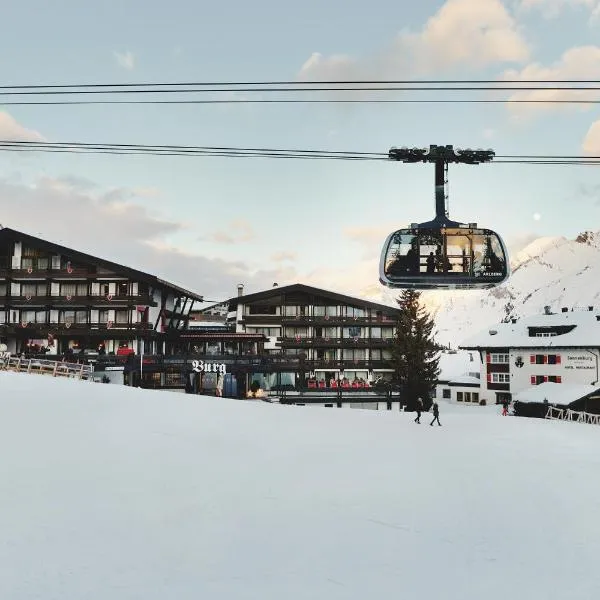 Burg Hotel Oberlech，位于莱赫阿尔贝格的酒店