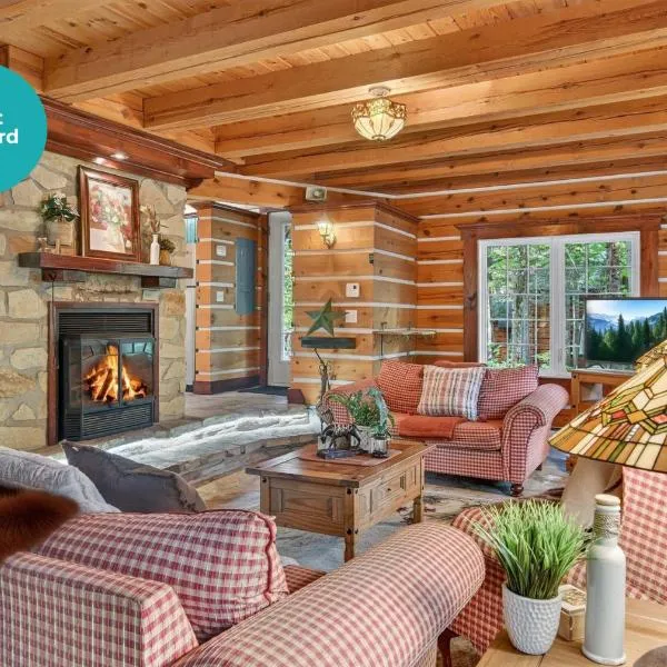 Domaine Rivière Sacacomie Chalets et Bed and Breakfast -Manoir Canergie，位于圣亚历克西德蒙的酒店