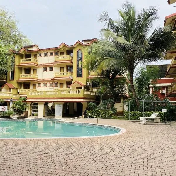 AV apartment beach candolim，位于Aguada的酒店