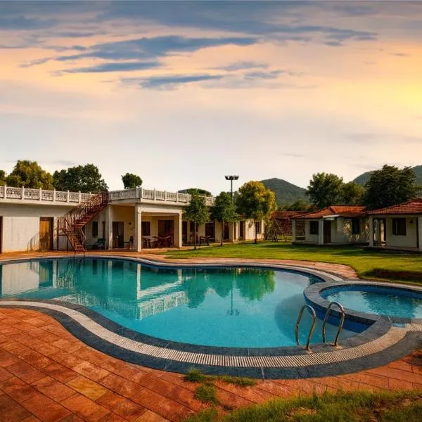 Virat Resorts, Sariska Rajasthan，位于Bairāt的酒店