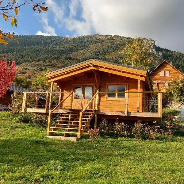 Le petit chalet,位于拉科尔米亚讷的酒店