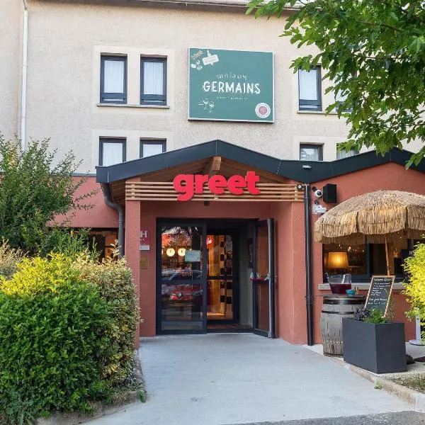 greet Hotel Massieux Lyon Nord，位于马西约的酒店