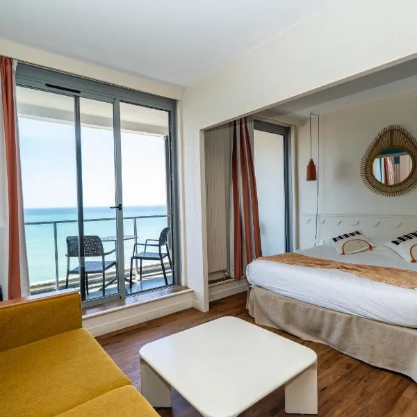 Résidence Vacances Bleues Le Grand Large，位于比亚里茨的酒店