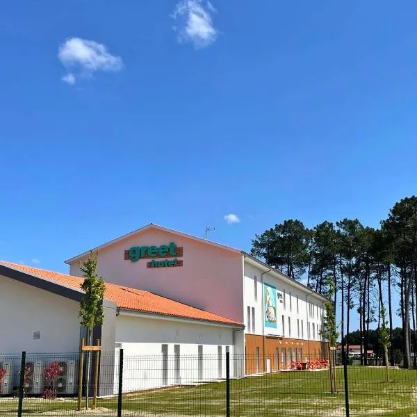 greet hotel Castets Coeur des Landes，位于卡斯泰的酒店