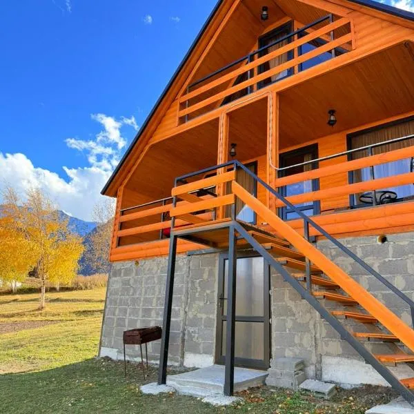 Shelva Cottage kazbegi,位于P'khelshe的酒店