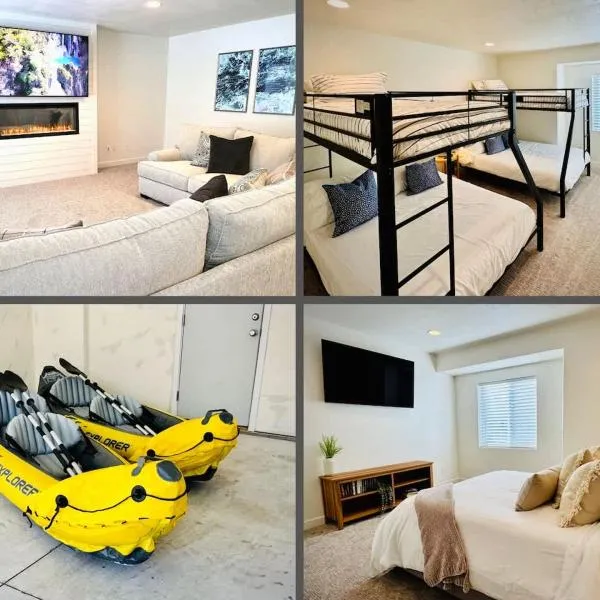 Bear Lake Retreat - Walk to Marina & Market!，位于加登城的酒店