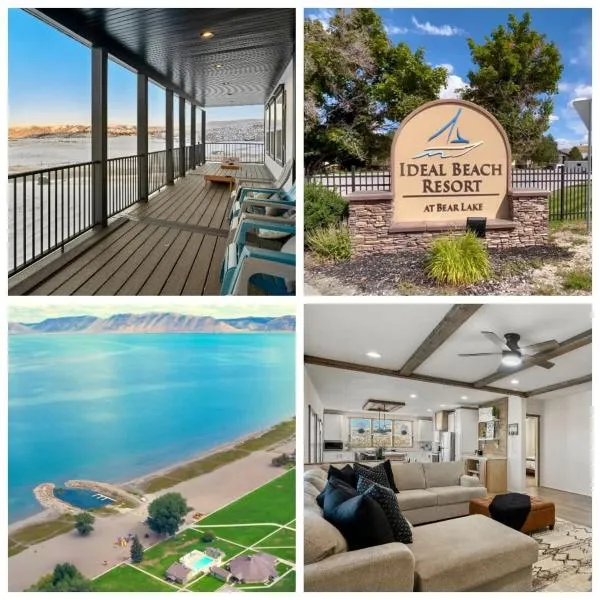 New Bear Lake Home with Beautiful Fall Views，位于加登城的酒店