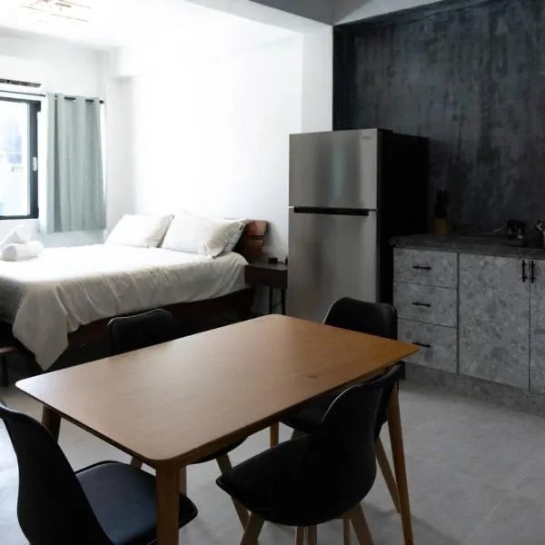Modern Studio Suite in Art District，位于圣胡安的酒店