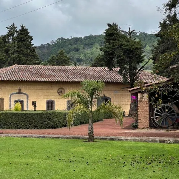 Hotel Monumento Hacienda de Amoltepec，位于萨卡特兰的酒店