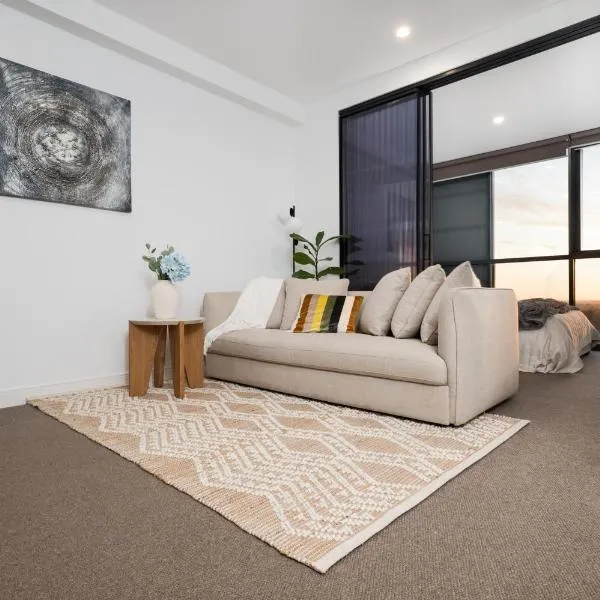 Comfort city view apartment Central Adelaide，位于阿德莱德的酒店
