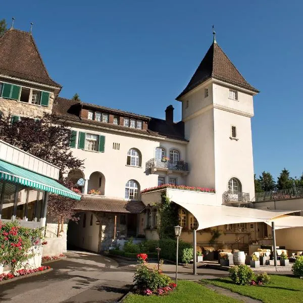 拉加茨城堡酒店，位于Igis的酒店