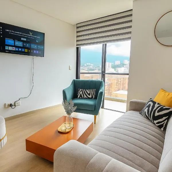 Moderno y amplio apartamento cerca a centros comerciales，位于伊瓦格的酒店