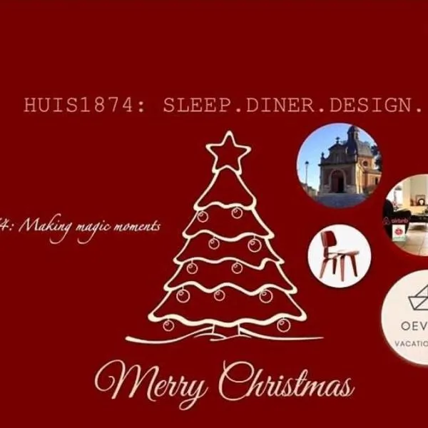 HUIS1874，位于赫拉尔兹贝亨的酒店