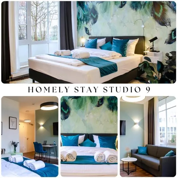 HOMELY STAY Studio 9 - Stylish & Convenient Self-Check-In Studio in Munich，位于慕尼黑的酒店