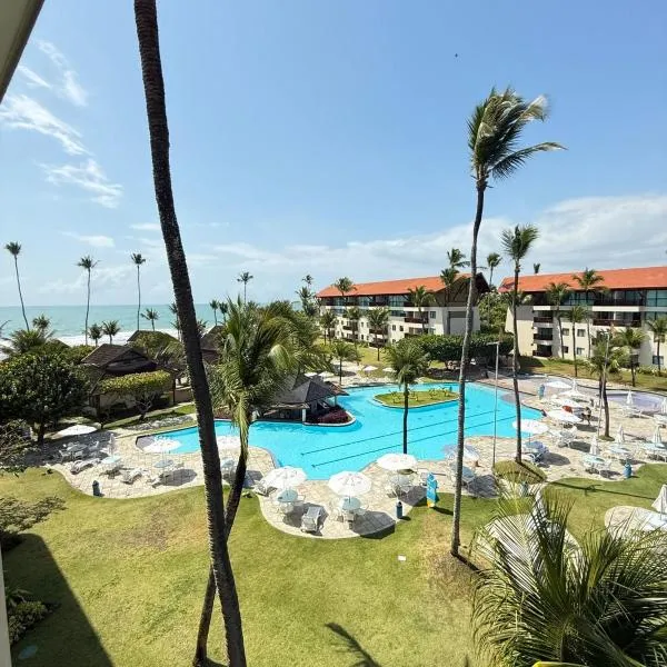 Estúdio Marulhos, equipado, com varanda e vista de mar，位于嘎林海斯港的酒店