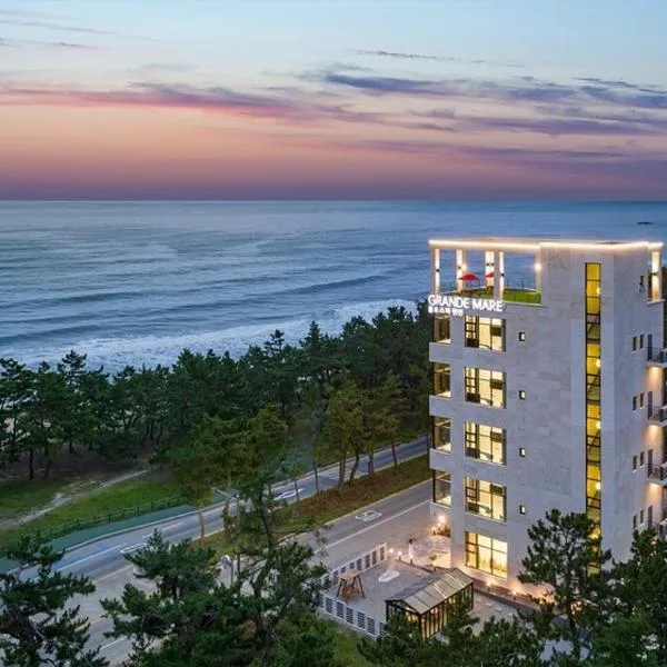 Gangneung Grande Mare Pool Villa，位于江陵市的酒店