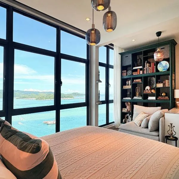 Seaview Bliss Studio By Tropical Elegance，位于哥打京那巴鲁的酒店