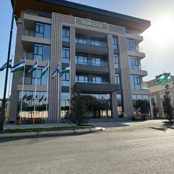 Khorazm Hotel in New Uzbekistan Park，位于Teshabayguzar的酒店