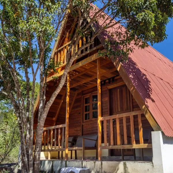 Chalé dos Campos，位于韦尔卡鲍的酒店