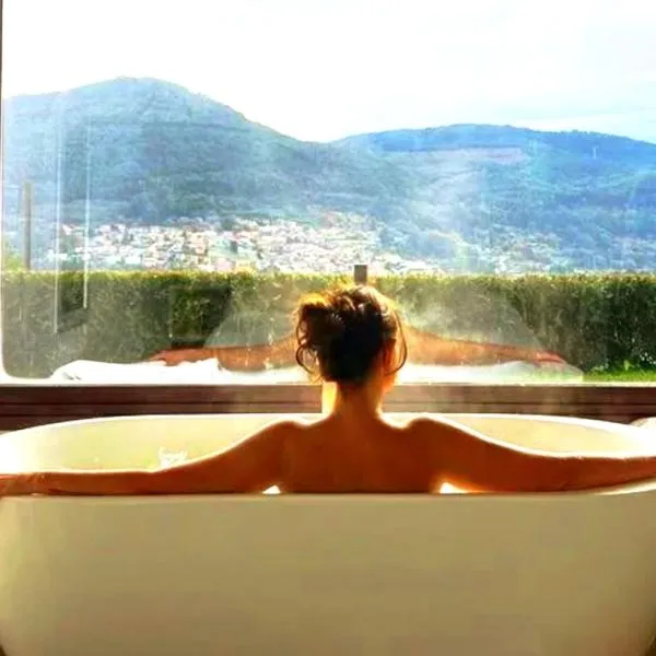 Casa Nueva de Vigo Rural Mos con Jacuzzi y chimenea，位于莫斯的酒店