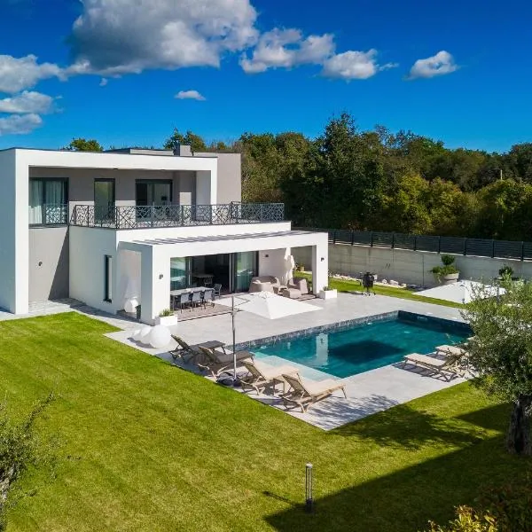 Villa BB Rapsody 10 with heated salt water pool，位于Butkovići的酒店