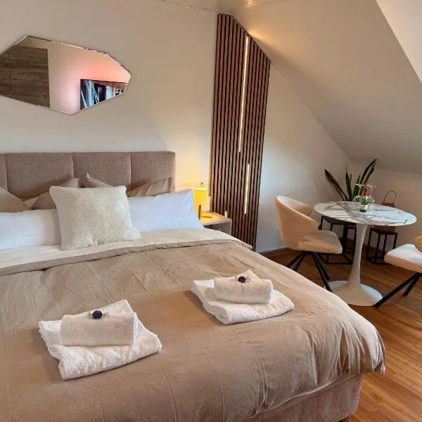 Rheinblick-Apartment Snacks, Ambilight & Boxspringbett，位于科布伦茨的酒店