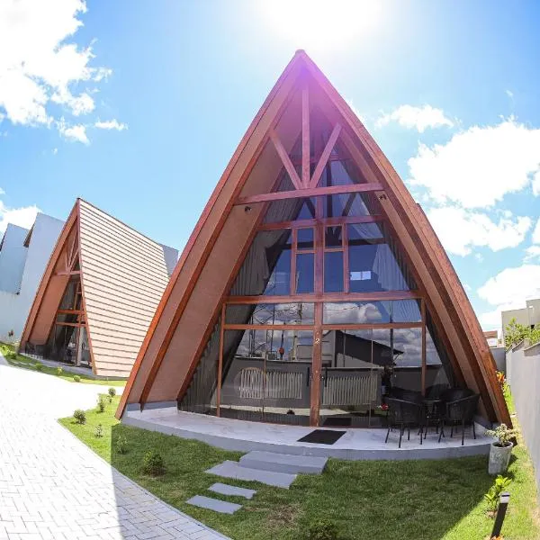 Cabanas Vovó Tezinha，位于巴纳内拉斯的酒店