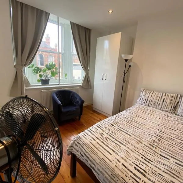 Heart of Notts, Modern Studio, Great City Views，位于诺丁汉的酒店
