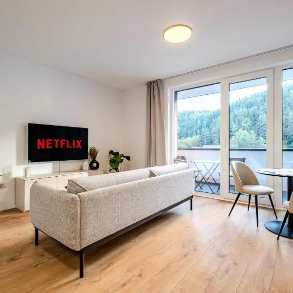 Apartmán s výhľadom na Vysoké Tatry a les，位于斯维特的酒店