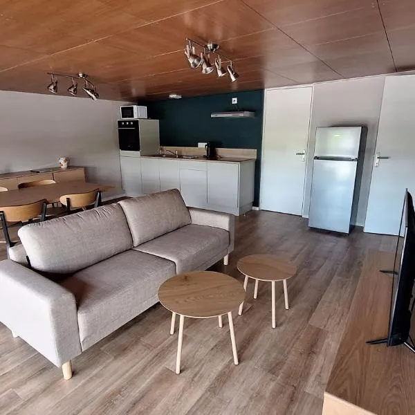 Appartement spacieux climatisé au cœur de l'avesnois,位于Trélon的酒店