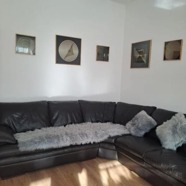 Gemütliche 4-Zimmer Wohnung mit 7 Schlafplätzen，位于开姆尼茨的酒店