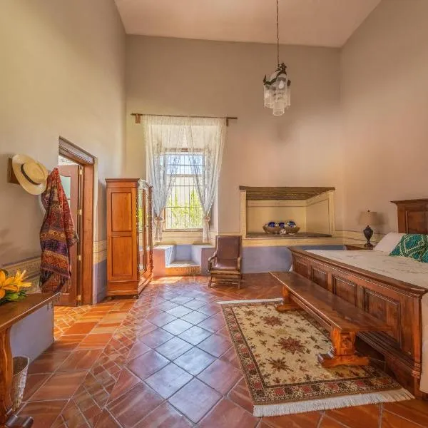 Hacienda Labor de Rivera Hotel Boutique & Eventos，位于Teuchitlán的酒店