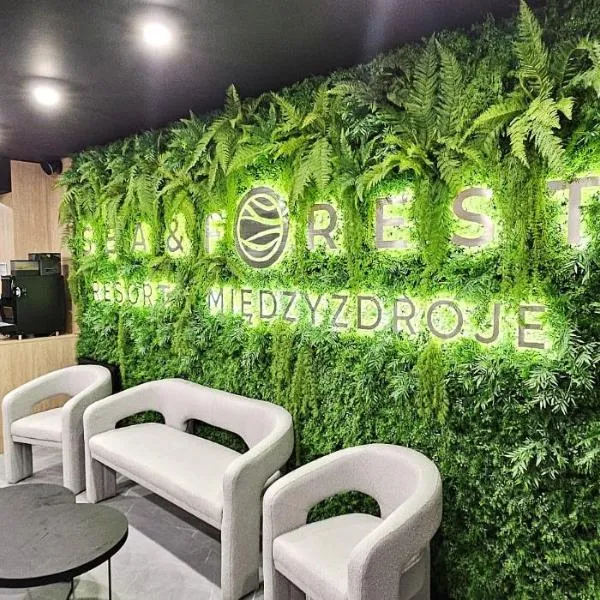 Sea&Forest Międzyzdroje Amber Suite，位于米兹多洛杰的酒店