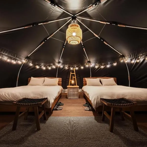 山林間 - 露營 旅居 Forest Camp Bnb 預訂後10分鐘請查收站內信完成匯款，位于泰安乡的酒店