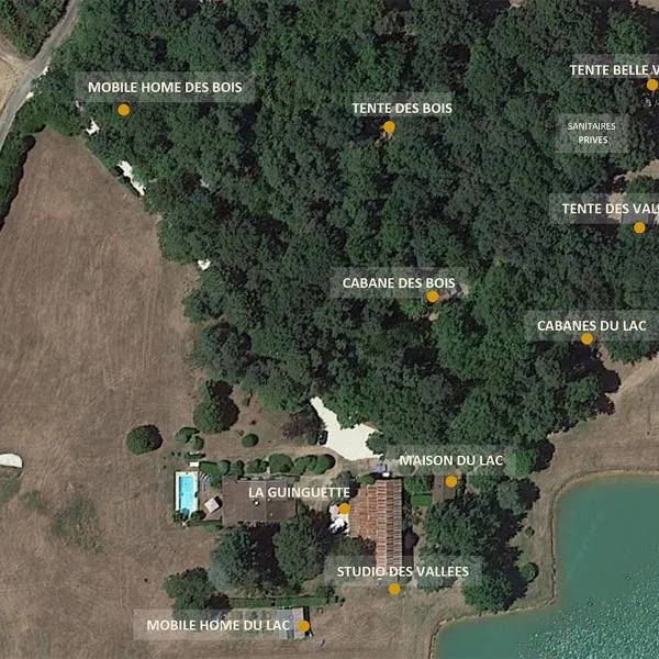 Les Cabanes de Rouffignac，位于胡菲涅克的酒店