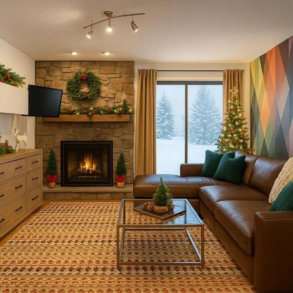 Beaver Creek 2 Bed 2 Bath Condo 1 MIN Walk to Elk Lot，位于埃文的酒店