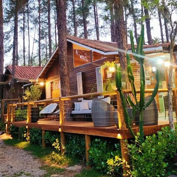 Chalé Veraneio-Itú-SP Vista para o lago Camping Carrion，位于伊图的酒店