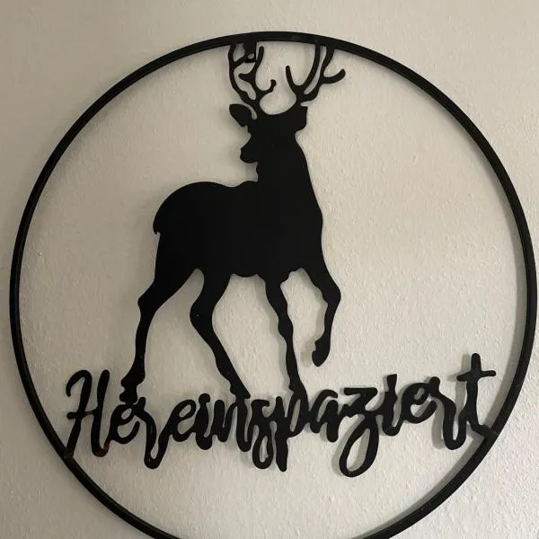 Ruhiges Apartment in Weissach - Nähe Porsche，位于魏斯萨赫的酒店