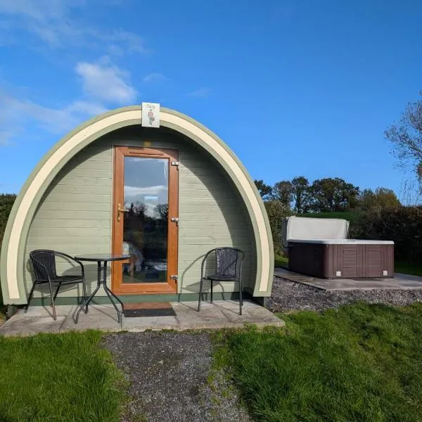 Glamping Pod Thady Killynick County Fermanagh，位于基利赫维林的酒店